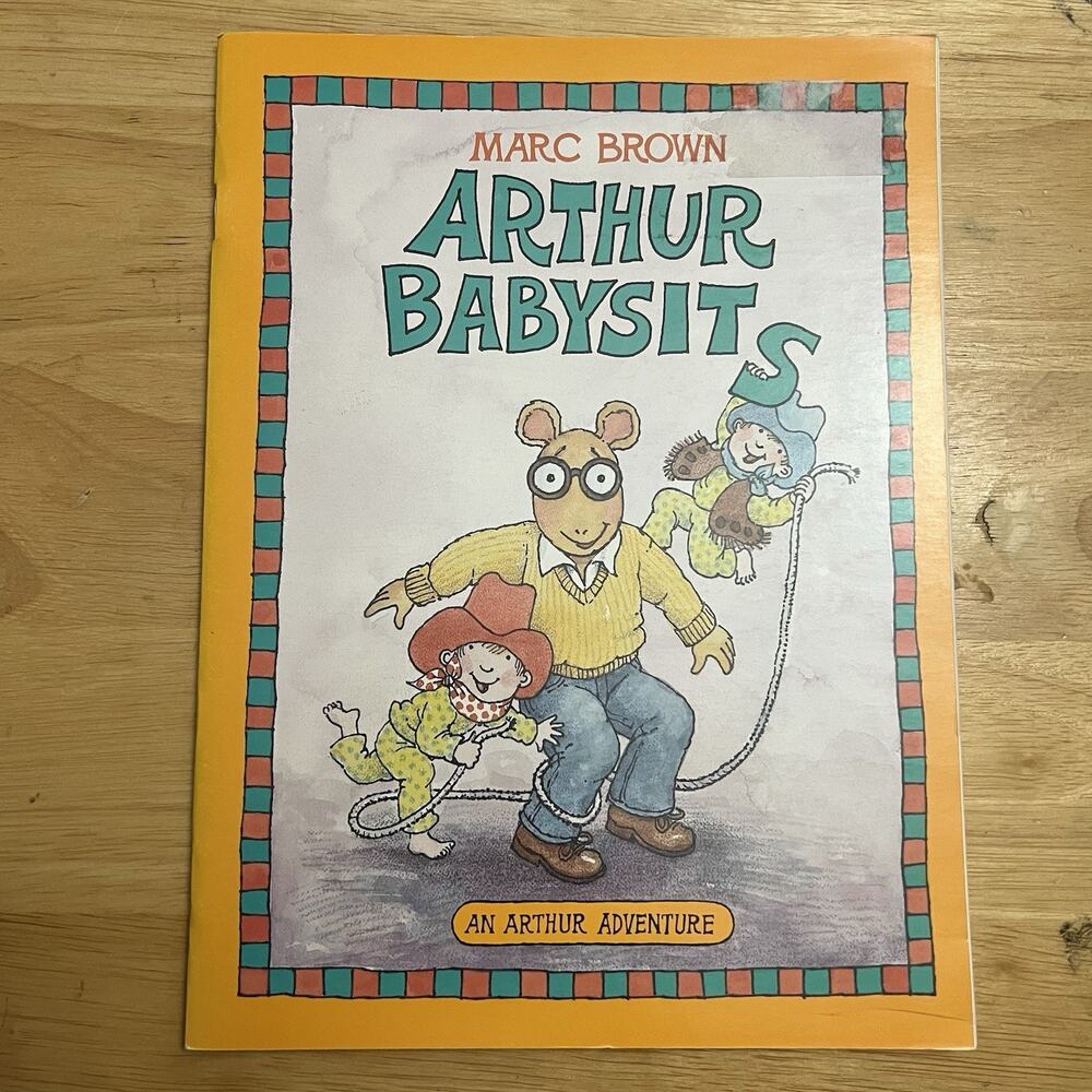 Arthur Babysits Marc Brown 1993 Paperback An Arthur Adventure Trumpet Club